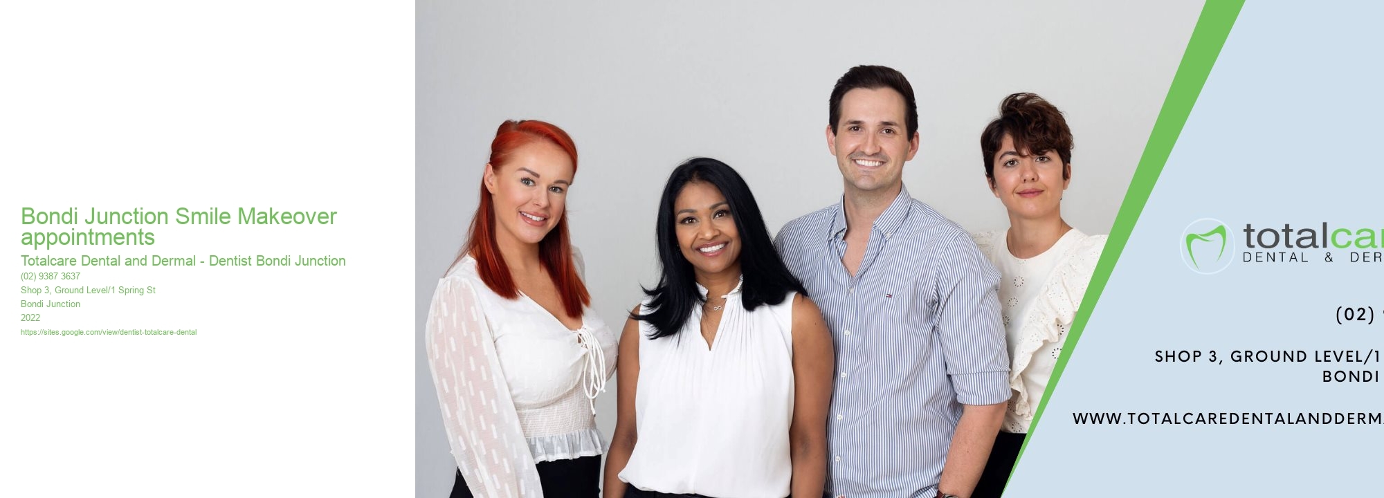 Bondi Junction Smile Makeover appointments