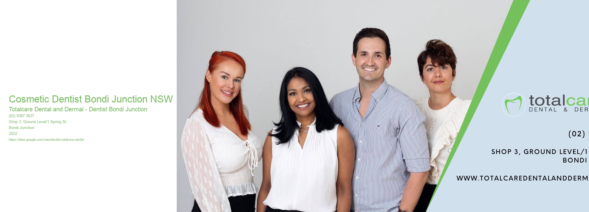 Cosmetic Dentist Bondi Junction NSW