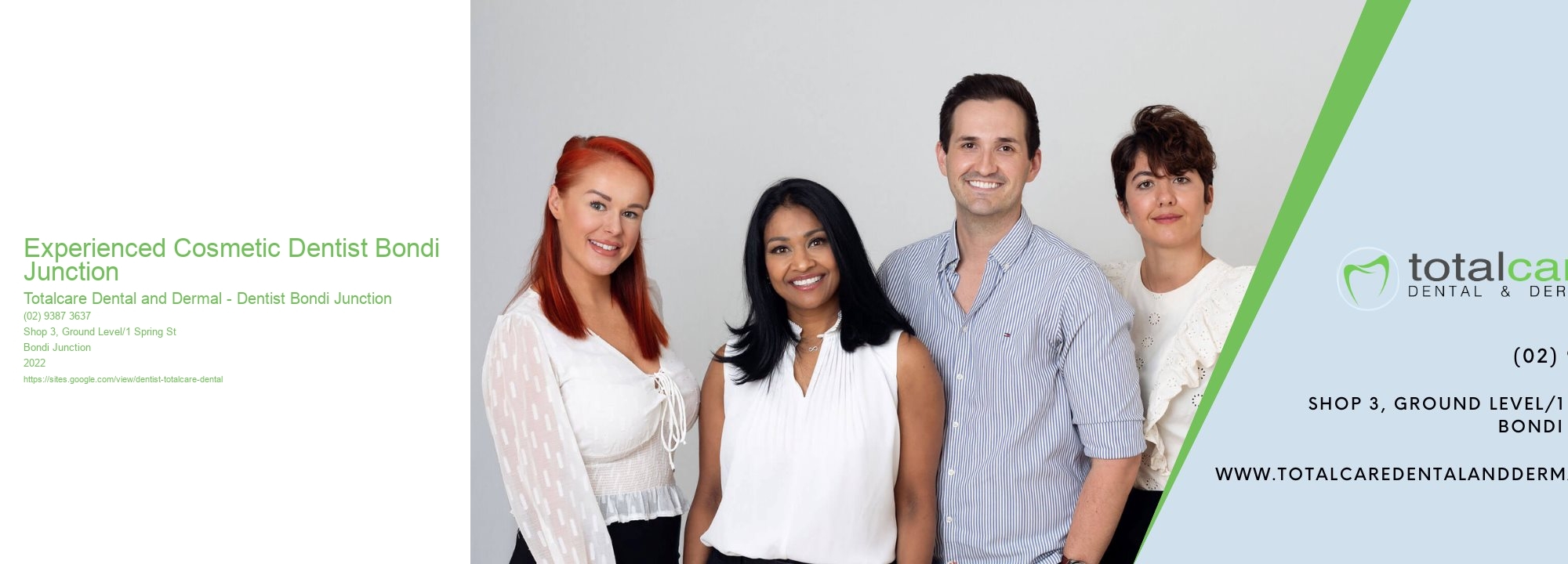 Experienced Cosmetic Dentist Bondi Junction